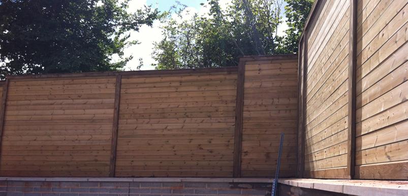 Acoustic fencing installation Birmingham