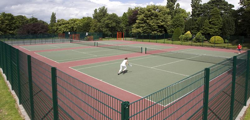 sports fencing for tennis courts